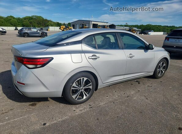 3N1AB8CV2PY240108 2023 NISSAN SENTRA Silver Задня права чверть