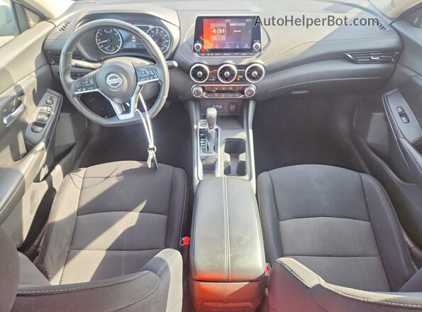 3N1AB8CV2PY240108 2023 NISSAN SENTRA Silver Вид панелі приладів