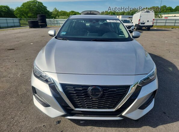 3N1AB8CV2PY240108 2023 NISSAN SENTRA Silver Вид спереду