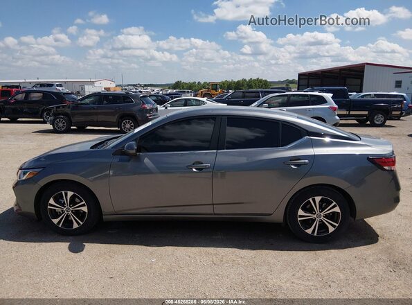 3N1AB8CV2PY244546 2023 NISSAN SENTRA Gray Սալոնի 360 աստիճան տեսք