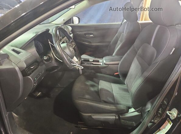 3N1AB8CV2PY246815 2023 NISSAN SENTRA Black Вид салону спереду
