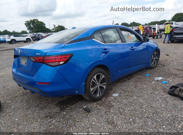 3N1AB8CV2PY253599 2023 NISSAN SENTRA Blue Rear right