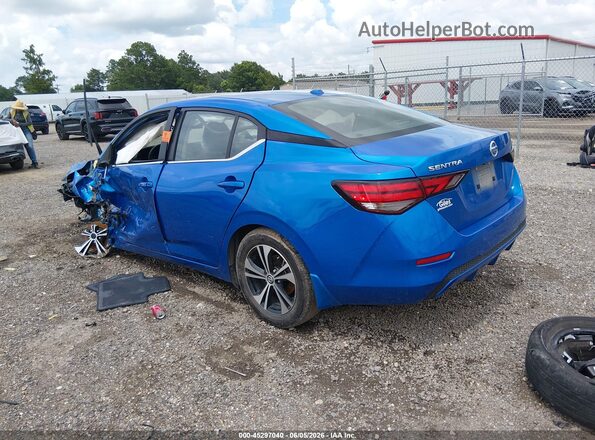 3N1AB8CV2PY253599 2023 NISSAN SENTRA Blue Rear left