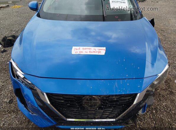 3N1AB8CV2PY253599 2023 NISSAN SENTRA Blue Rear view