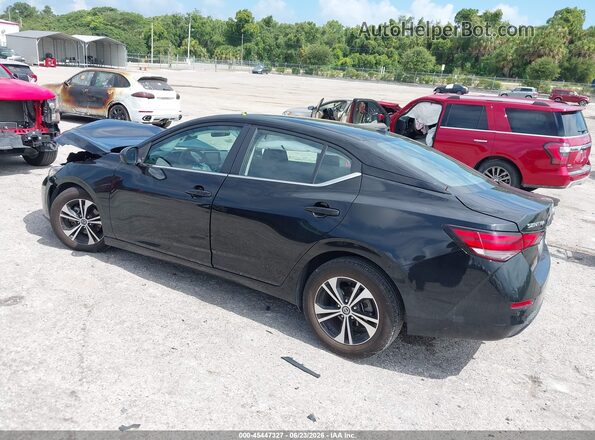 3N1AB8CV2PY287137 2023 NISSAN SENTRA Black Trasero izquierdo