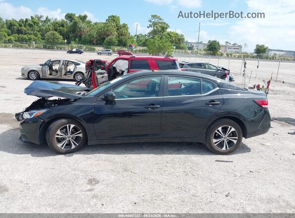 3N1AB8CV2PY287137 2023 NISSAN SENTRA Black Vista interior de 360 grados