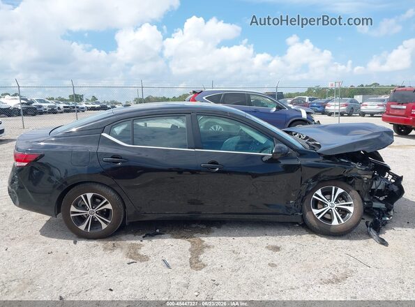 3N1AB8CV2PY287137 2023 NISSAN SENTRA Black Vista interior trasera