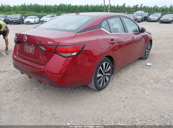 3N1AB8CV2PY296209 2023 NISSAN SENTRA Red უკანა მარჯვენა