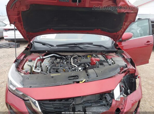 3N1AB8CV2PY296209 2023 NISSAN SENTRA Red უკანა ხედი