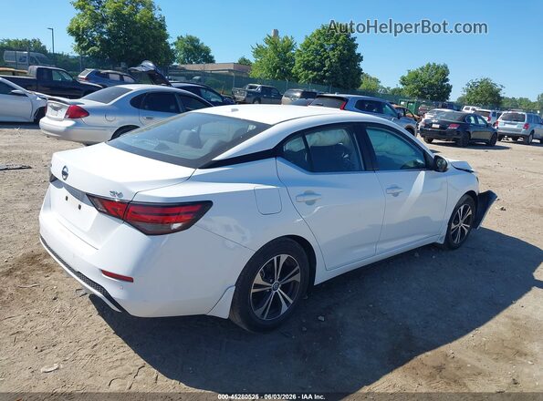 3N1AB8CV2PY298459 2023 NISSAN SENTRA Белый Задняя правая четверть