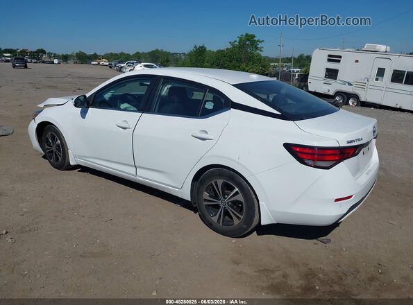3N1AB8CV2PY298459 2023 NISSAN SENTRA Белый Задняя левая четверть