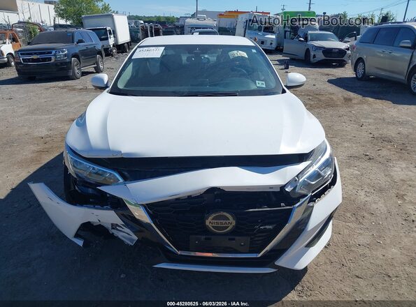 3N1AB8CV2PY298459 2023 NISSAN SENTRA Белый Вид щитка приборов
