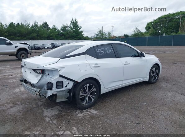 3N1AB8CV2PY299627 2023 NISSAN SENTRA White უკანა მარჯვენა