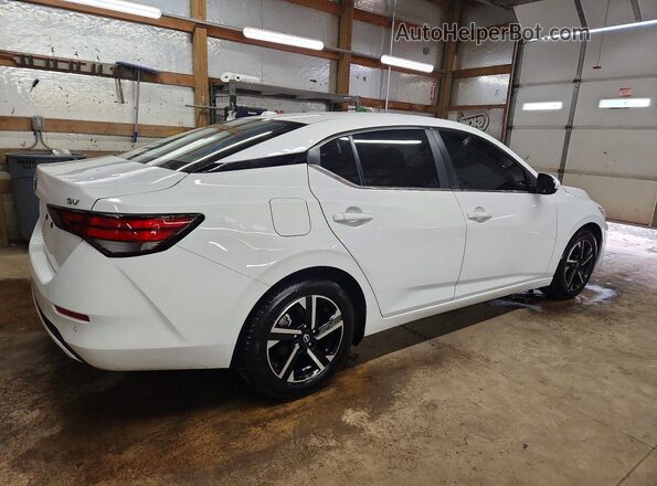 3N1AB8CV2RY289618 2024 NISSAN SENTRA White Задня права чверть