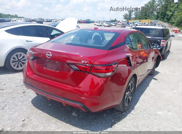 3N1AB8CV2RY296441 2024 NISSAN SENTRA Red უკანა მარჯვენა