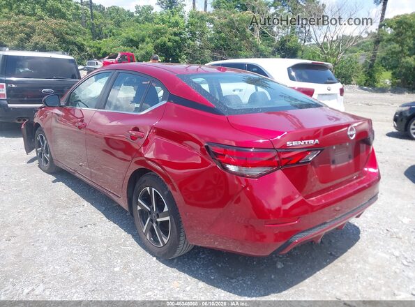 3N1AB8CV2RY296441 2024 NISSAN SENTRA Red უკანა მარცხენა