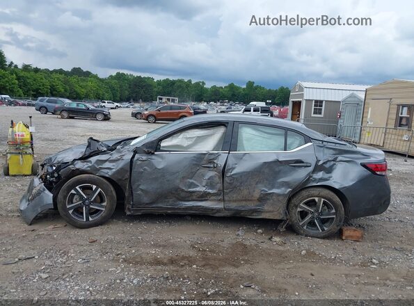 3N1AB8CV2RY305414 2024 NISSAN SENTRA Gray Widok wnętrza z tyłu