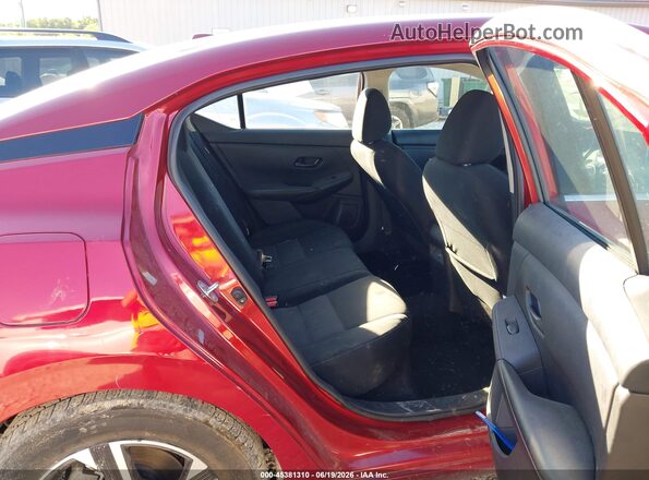 3N1AB8CV2RY335805 2024 NISSAN SENTRA Red VIN sticker view