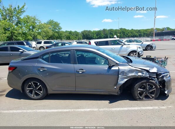3N1AB8CV2SY218361 2025 NISSAN SENTRA Серый Вид задней части салона