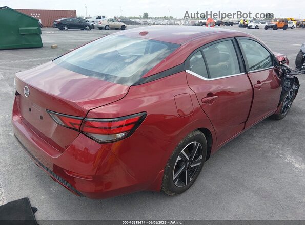 3N1AB8CV2SY241963 2025 NISSAN SENTRA Red Tył prawy