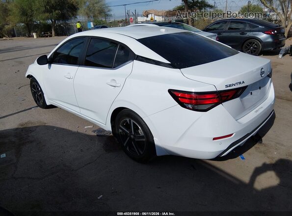 3N1AB8CV2SY269858 2025 NISSAN SENTRA White Tył lewy