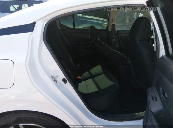 3N1AB8CV2SY269858 2025 NISSAN SENTRA White Widok naklejki z numerem VIN