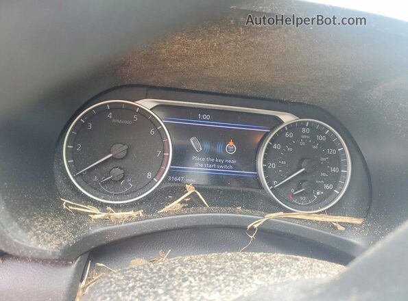 3N1AB8CV2SY308707 2025 NISSAN SENTRA Gray Instrument cluster view
