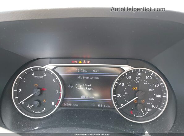3N1AB8CV2SY341898 2025 NISSAN SENTRA Burgundy Widok tylnych siedzeń