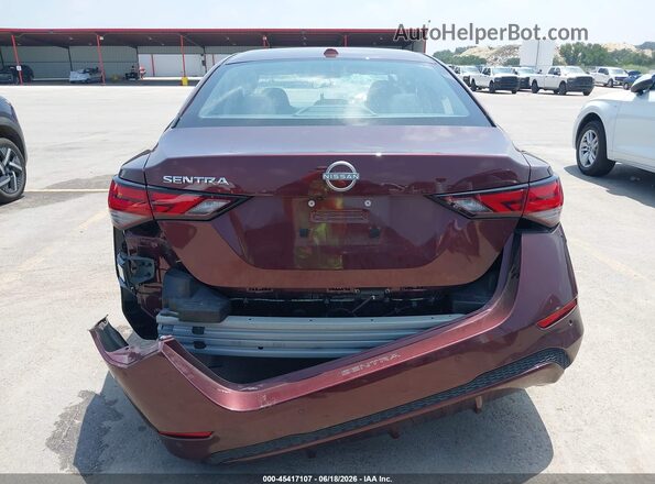 3N1AB8CV2SY341898 2025 NISSAN SENTRA Burgundy 