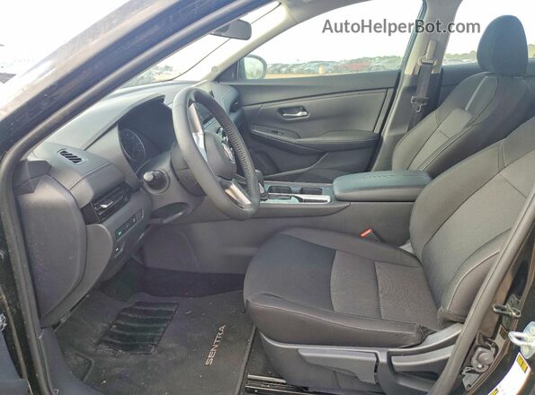 3N1AB8CV2SY359429 2025 NISSAN SENTRA Black Front interior view