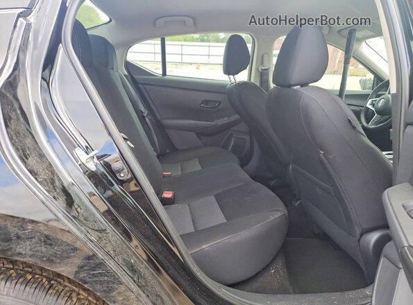 3N1AB8CV2SY359429 2025 NISSAN SENTRA Black Rear seats view