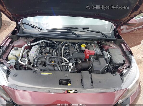 3N1AB8CV2SY362539 2025 NISSAN SENTRA Burgundy Widok z tyłu