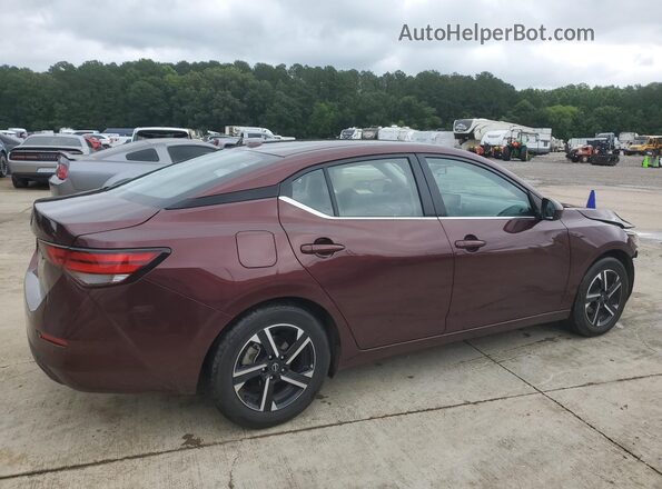 3N1AB8CV2SY375873 2025 NISSAN SENTRA Maroon 