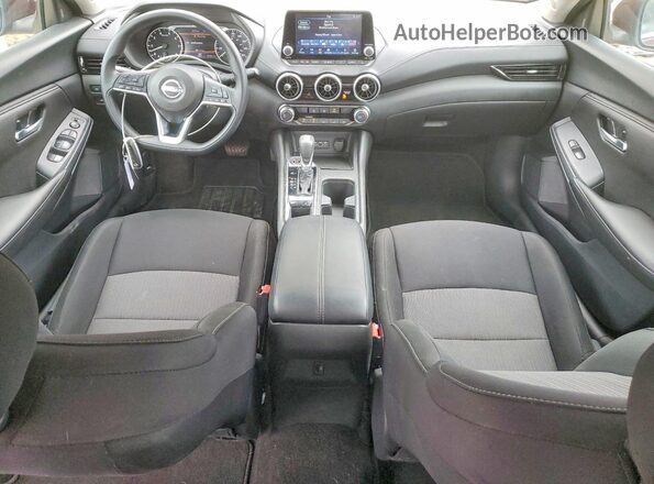 3N1AB8CV2SY375873 2025 NISSAN SENTRA Maroon Առջևի վահանակի տեսք