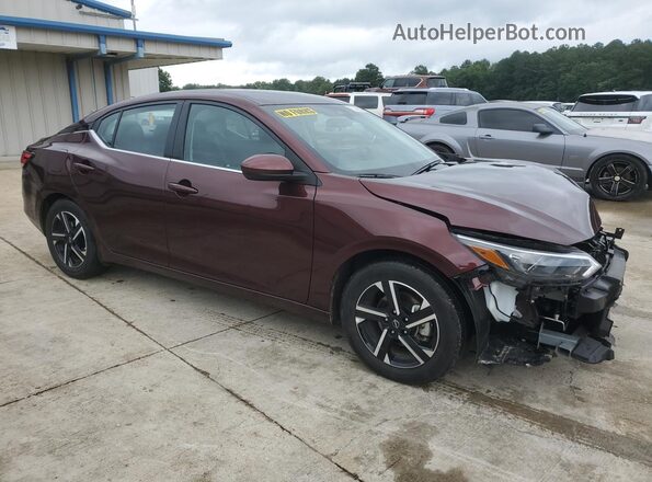 3N1AB8CV2SY375873 2025 NISSAN SENTRA Maroon 