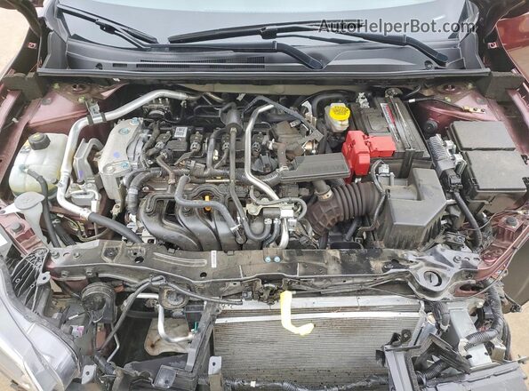 3N1AB8CV2SY375873 2025 NISSAN SENTRA Maroon Սալոնի հետևի տեսք