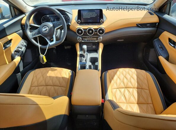 3N1AB8CV2SY402134 2025 NISSAN SENTRA Gray Առջևի վահանակի տեսք