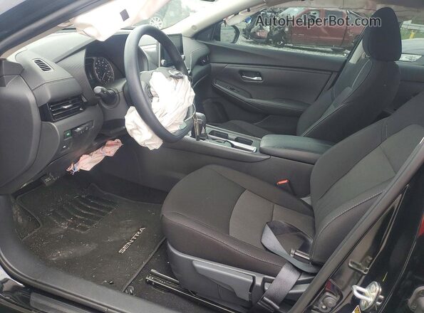 3N1AB8CV2SY409195 2025 NISSAN SENTRA Black Սալոնի դիմացի տեսք