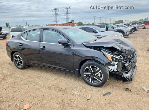 3N1AB8CV2SY426482 2025 NISSAN SENTRA Black Delantero derecho