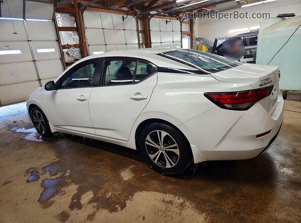 3N1AB8CV3LY226048 2020 NISSAN SENTRA White Trasero izquierdo