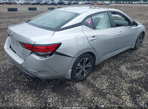 3N1AB8CV3LY252830 2020 NISSAN SENTRA Silver Rear right