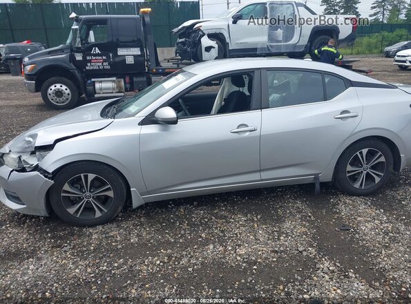 3N1AB8CV3LY252830 2020 NISSAN SENTRA Silver 360 interior view