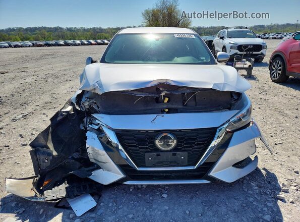3N1AB8CV3MY223281 2021 NISSAN SENTRA Silver წინა ხედი