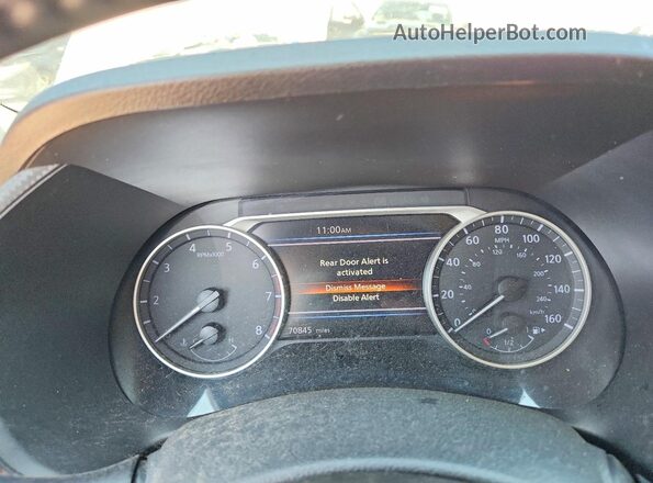 3N1AB8CV3MY223281 2021 NISSAN SENTRA Silver ხელსაწყოთა პანელის ხედი