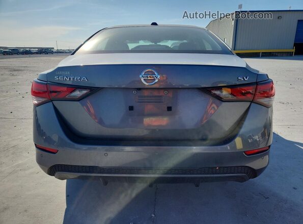 3N1AB8CV3MY235561 2021 NISSAN SENTRA Gray უკანა ხედი