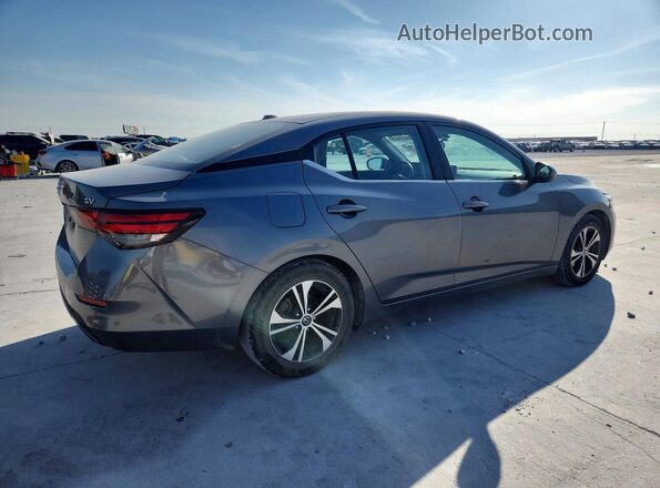3N1AB8CV3MY235561 2021 NISSAN SENTRA Gray უკანა მარჯვენა