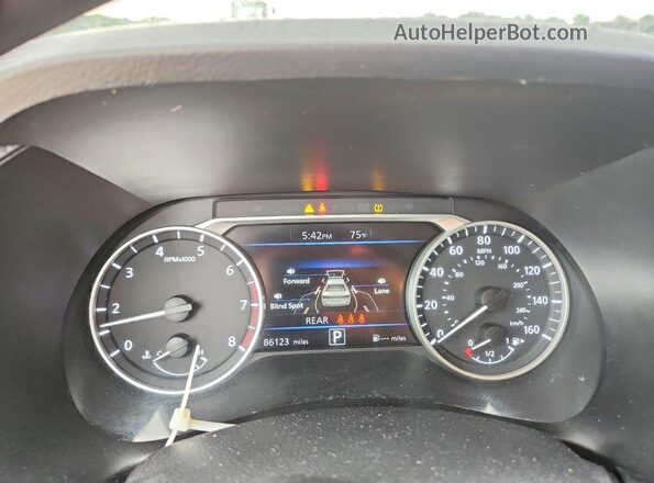 3N1AB8CV3MY235964 2021 NISSAN SENTRA Gray ხელსაწყოთა პანელის ხედი