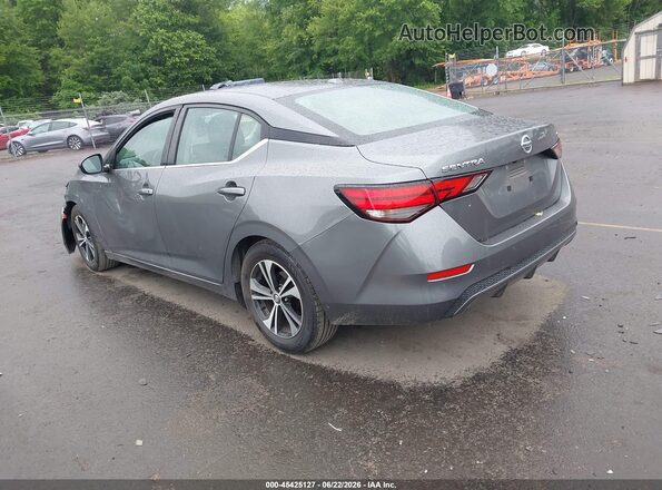 3N1AB8CV3MY236466 2021 NISSAN SENTRA Gray Հետևի ձախ