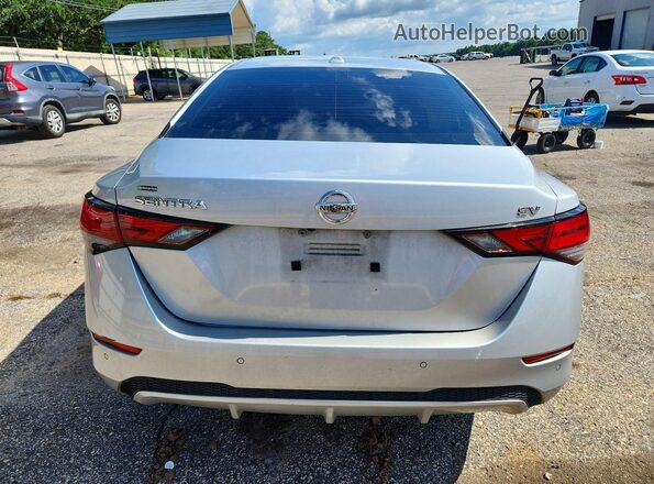 3N1AB8CV3MY247032 2021 NISSAN SENTRA Silver Widok z tyłu