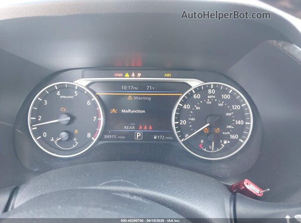 3N1AB8CV3MY252246 2021 NISSAN SENTRA Red Вид задніх сидінь